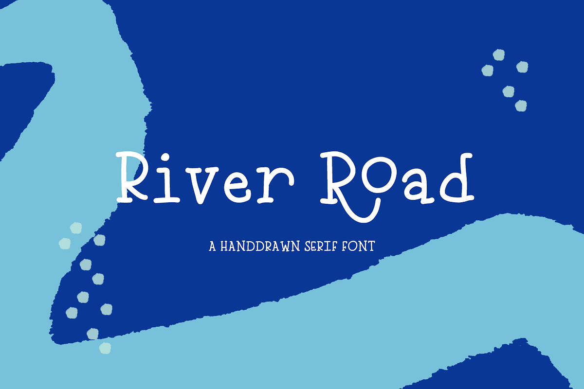 River Road Typewriter Serif, a Serif Font by Beck McCormick (Photo 1 of 10)