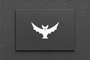 Bat Silhouette Vector, an Animal Illustration by Vectorium Studio (Thumbnail 4 of 4)