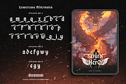 Burst Hydra Font, a Blackletter Font by alit design (Thumbnail 13 of 17)