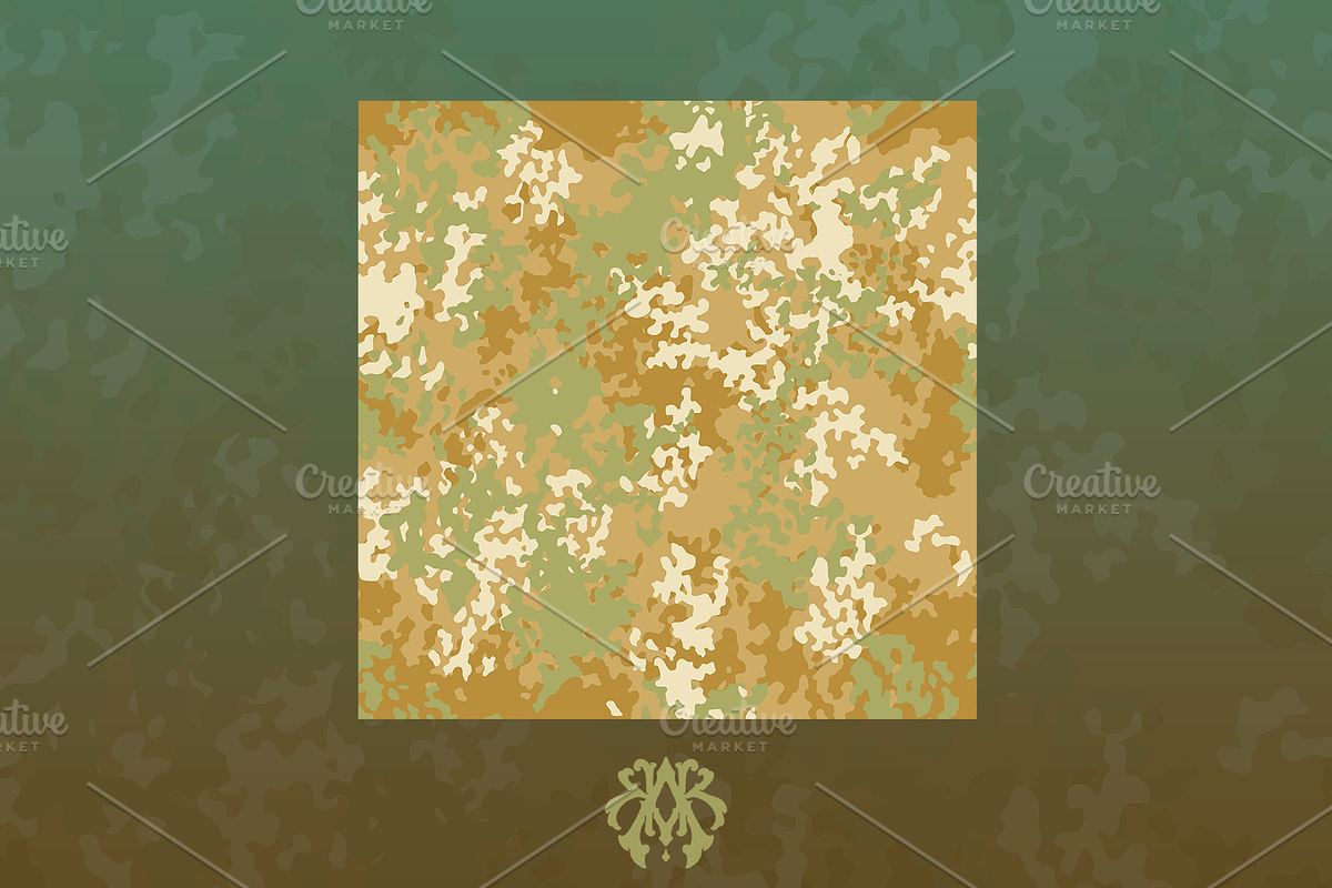 Camouflage fish and aquatic plants, an Object Illustration by Krizvector Artwork Shop (Photo 1 of 6)