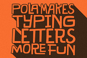 Pola Perca - Playful Tiki Font, a Sans Serif Font by Invasi Studio (Thumbnail 2 of 10)