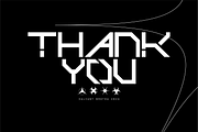 VB Trulyfe - Futuristic Display Font, a Sans Serif Font by VALIANTBROTHA (Thumbnail 9 of 9)