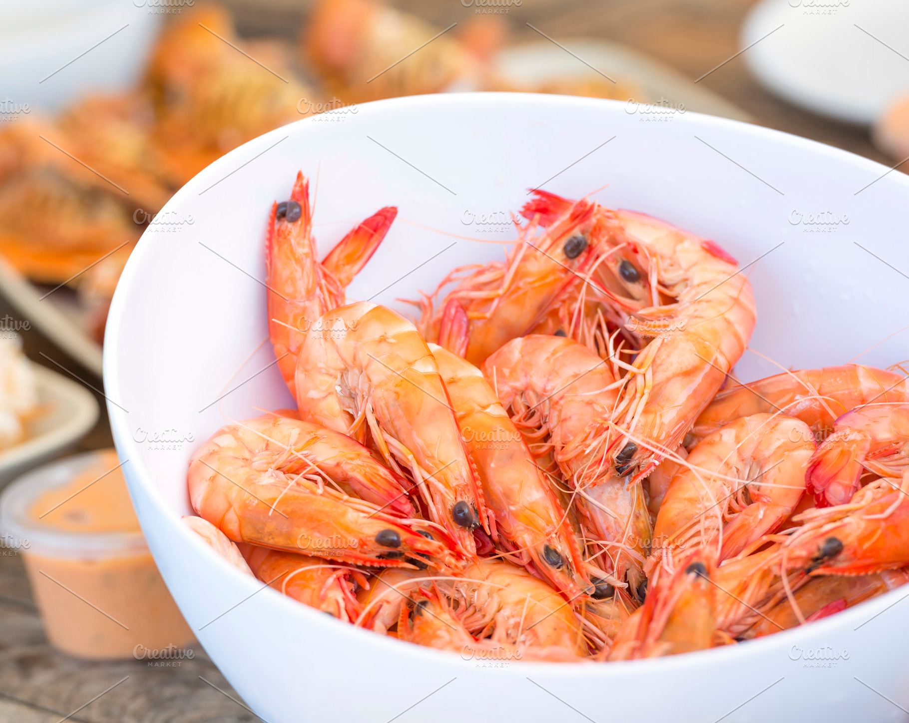 Bowl Of Shrimp, a Food & Drink Photo by THP Creative