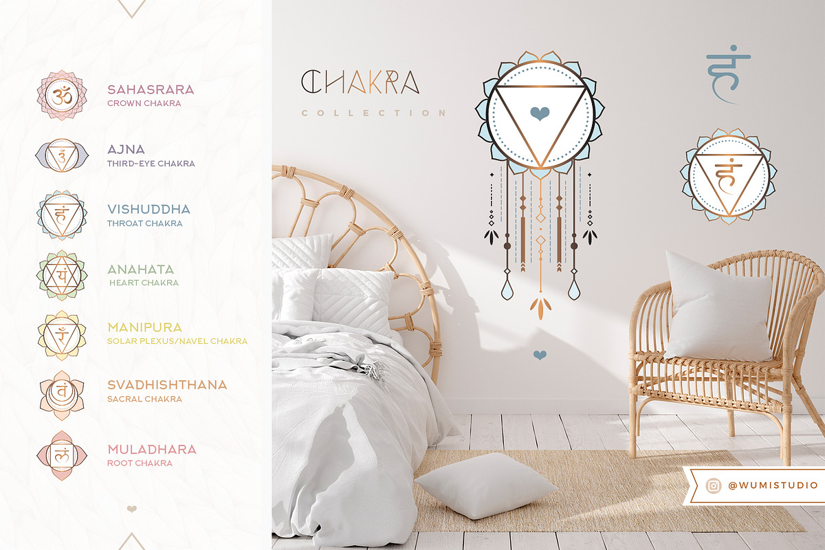 Chakra Collection, an Object Graphic by Wumi Studio (Photo 4 of 11)