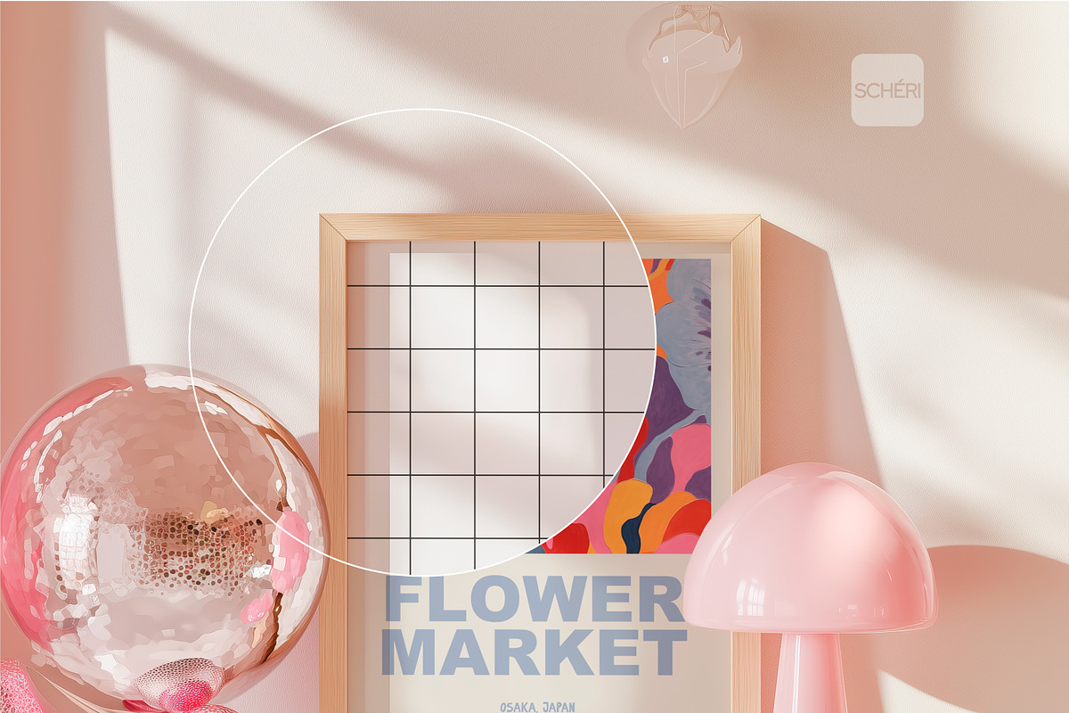 ROSANOVA | Frame mockup set, a Household Mockup by SCHÉRI (Photo 6 of 11)