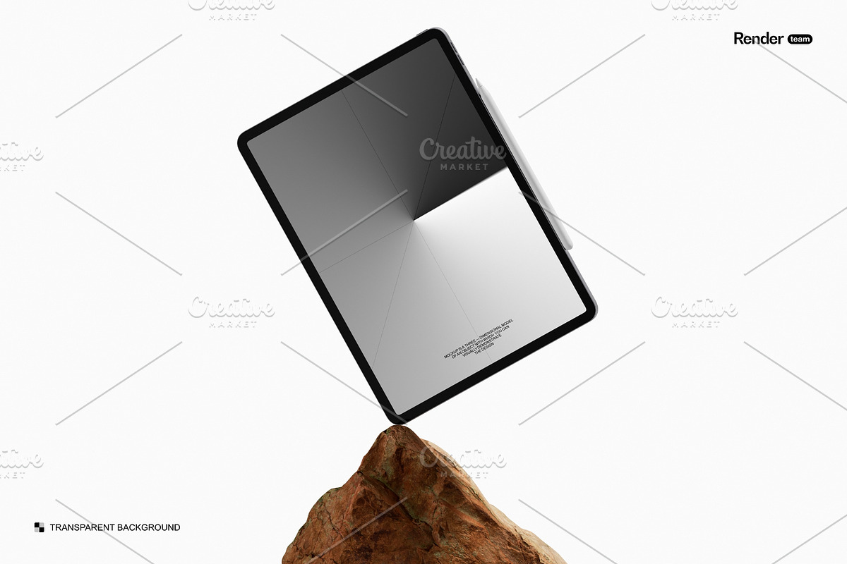 iPad Mockup Set, an iPad Mockup by Renderteam (Photo 16 of 16)