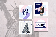 CANVA | Unicorn Instagram Templates, a Social Media Template by 9inchideas (Thumbnail 3 of 9)