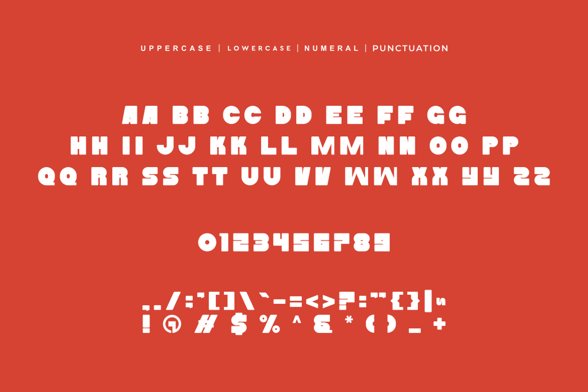Gler Food Display Font, a Sans Serif Font by QR Design Studio (Photo 7 of 8)