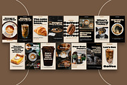 Coffee House Instagram Template Kit, a Social Media Template by Nenjo Studio (Thumbnail 4 of 5)