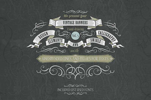 BIG SET of flourishes