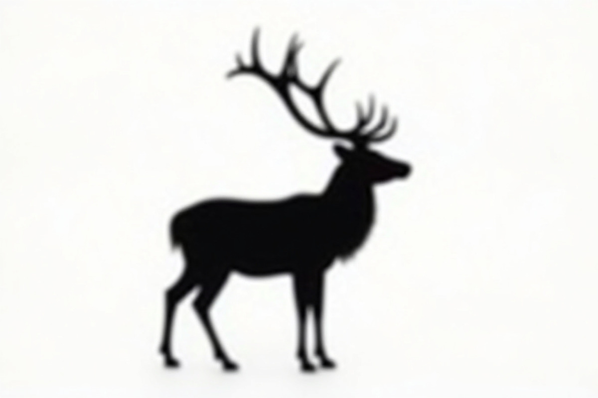 Rustic Deer Silhouette Bundle, an Illustration by Gfx_Store (Photo 3 of 7)