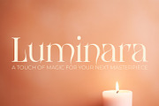 Luminara – Modern Mystical Serif, a Serif Font by OWPictures (Thumbnail 1 of 10)