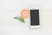 Black & White iPhone 6s™ Mockup, an iPhone Mockup by Hype Your Prints (Thumbnail 3 of 5)