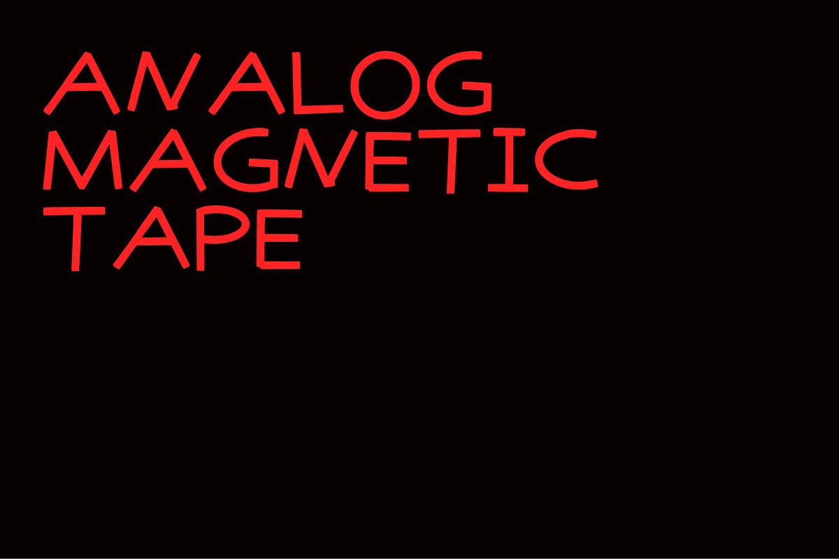 Cassette - A Retro Inspired Typeface, a Handwritten Font by PlayFont Studio (Photo 2 of 5)