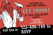 Gothic Horror is a distressed font, a Serif Font by Brown Cupple (Thumbnail 6 of 8)
