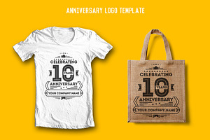 Anniversary Logo Template