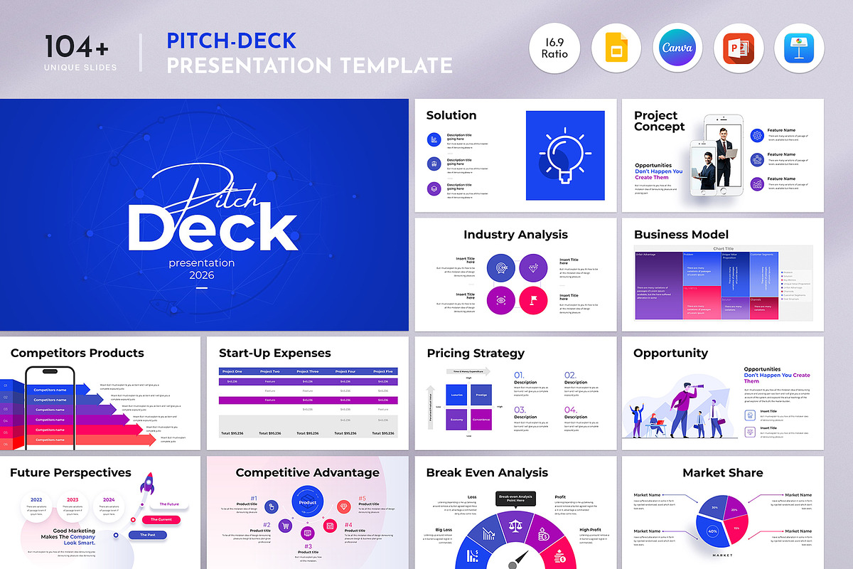 Investor Pitch Deck Presentation, a Presentation Template by ArtisanaAura (Photo 1 of 16)