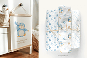 Space Penguin Clipart & Patterns, a Pattern Graphic by Lagniappe Art (Thumbnail 11 of 15)