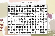 Abstract Gouache Smears - PS Brushes, a Brush Add-On by Struvictory.art (Thumbnail 3 of 7)