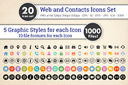 Web and Contacts Vector icons set, an Outline Icon by FourLeafLover (Thumbnail 2 of 3)
