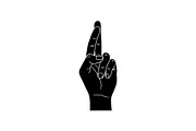 Hand Gesture Vector Icon Bundle, an Illustration by jahid234 (Thumbnail 33 of 52)