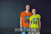 25 T-Shirts Mock-Up (Part 4), a Shirt Mockup by Freeman Studio (Thumbnail 3 of 32)