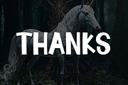 Spooky Unicron | Script Font, a Script Font by Scratchones (Thumbnail 8 of 8)