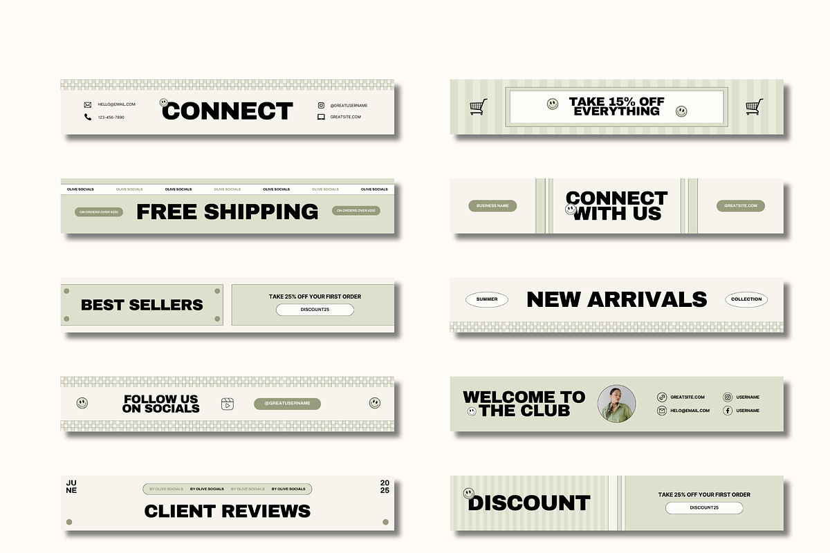 Email Marketing Newsletter Template, an Email Template by Branding Babe Co. (Photo 6 of 10)