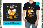 Summer Beach Tshirt Design, an Object Graphic by shielscreations (Thumbnail 1 of 2)