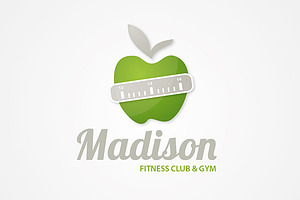 Fitness Club & Gym - Logo template