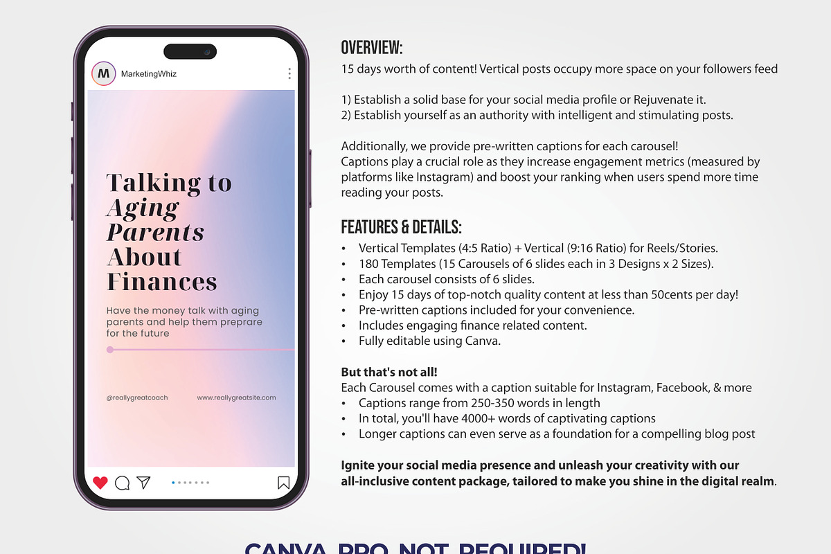 Financial Advisor Social Media Pack, a Social Media Template by Aks-Designs (Photo 4 of 9)