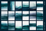 Oceanica - Watercolor Textures, a Background Graphic by Deveze Art & Co (Thumbnail 5 of 14)