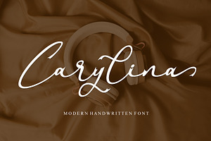 Carylina, a Handwritten Font by Letterafa Studio