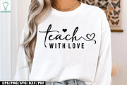 Boho Teacher SVG Bundle, Teacher SVG, a Graphic by Designer302 (Thumbnail 13 of 17)