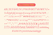 CS Stacy Drawn, a Handwritten Font by Craft Supply Co. (Thumbnail 8 of 8)