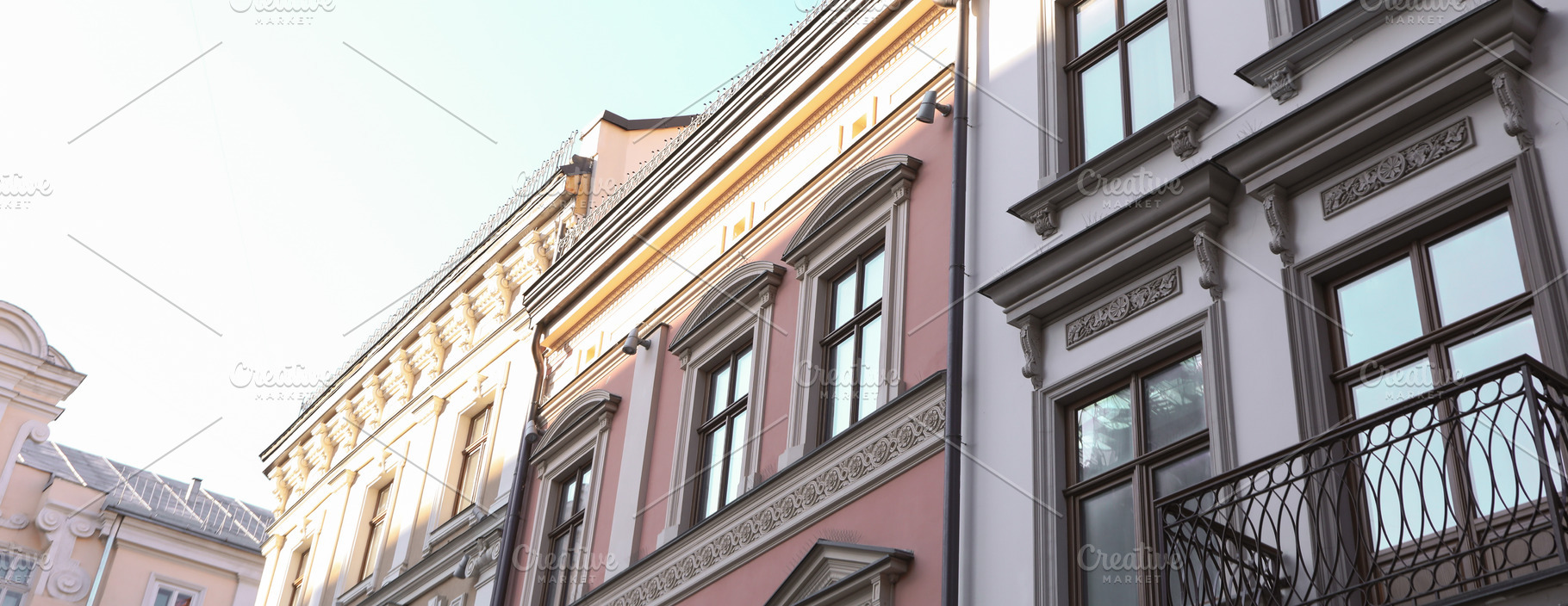 Photo of Lviv architecture in beautiful autumn day, a Holiday Photo by AtlasStudio PRO