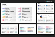 Agenda Meeting PowerPoint Templates, a Presentation Template by Warna Works (Thumbnail 7 of 12)