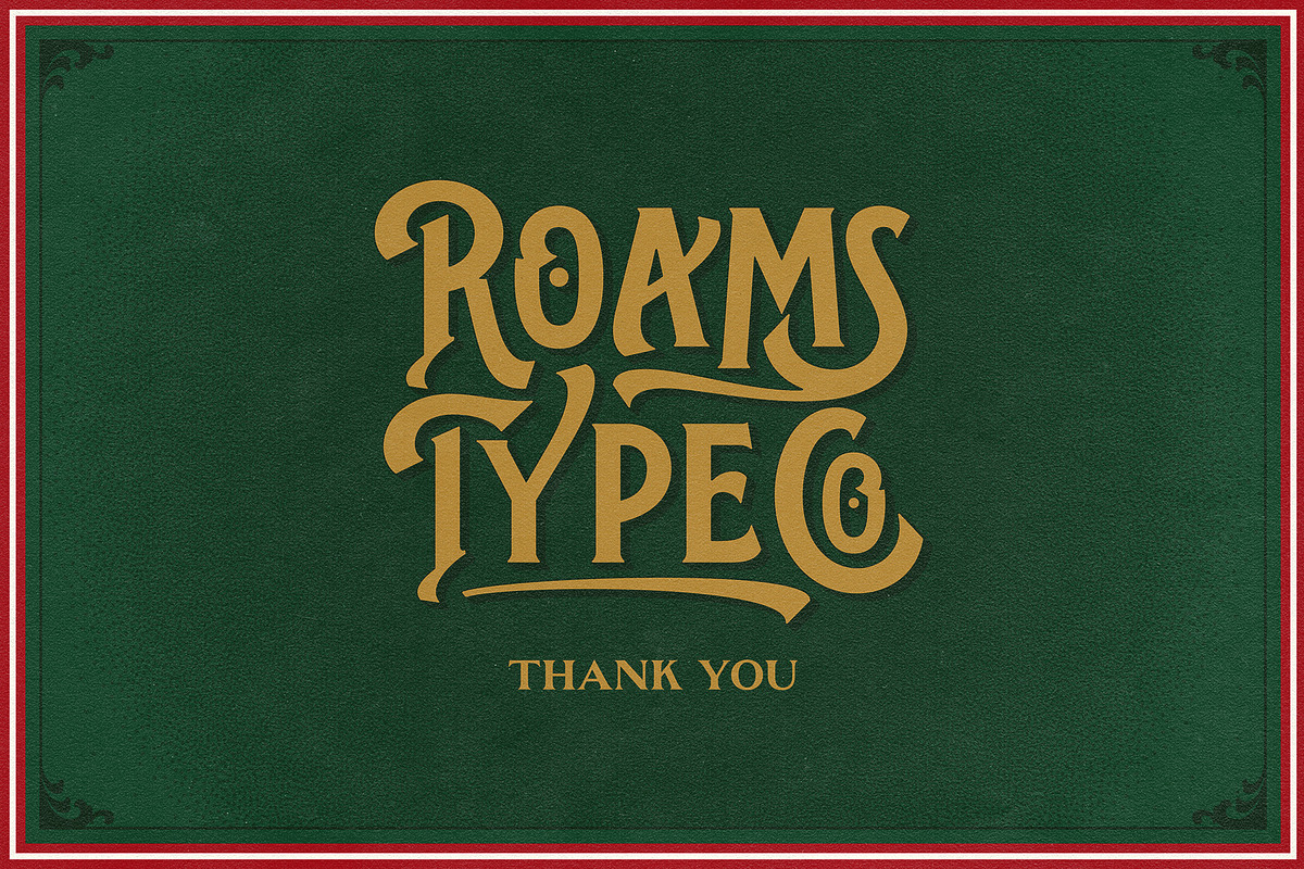 Dyans Font Family, a Font by Roams Type (Photo 8 of 8)
