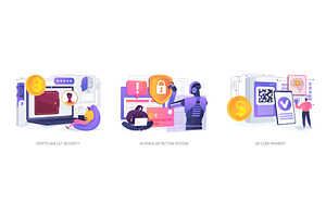 Secure Fintech and Payment Tools, a Technology Illustration by Visual Generation