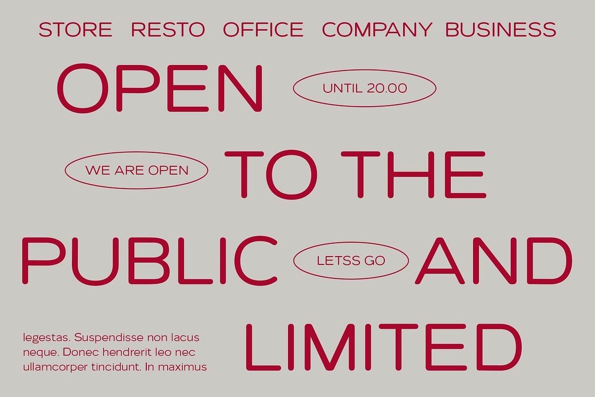 Lumend Rounded, a Sans Serif Font by Craft Supply Co. (Photo 5 of 8)