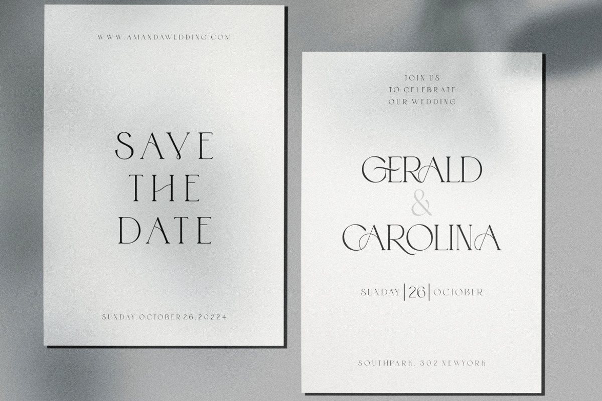 Gemola Serif Font – Elegant Font, a Serif Font by HansCo Studio (Photo 6 of 10)
