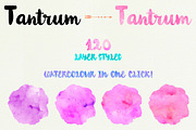 Watercolor Kit Styles + Typeface, a Script Font by JasGraphicTools (Thumbnail 3 of 24)