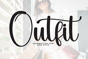 Outfit | Script Font, a Handwritten Font by Scratchones (Thumbnail 1 of 9)