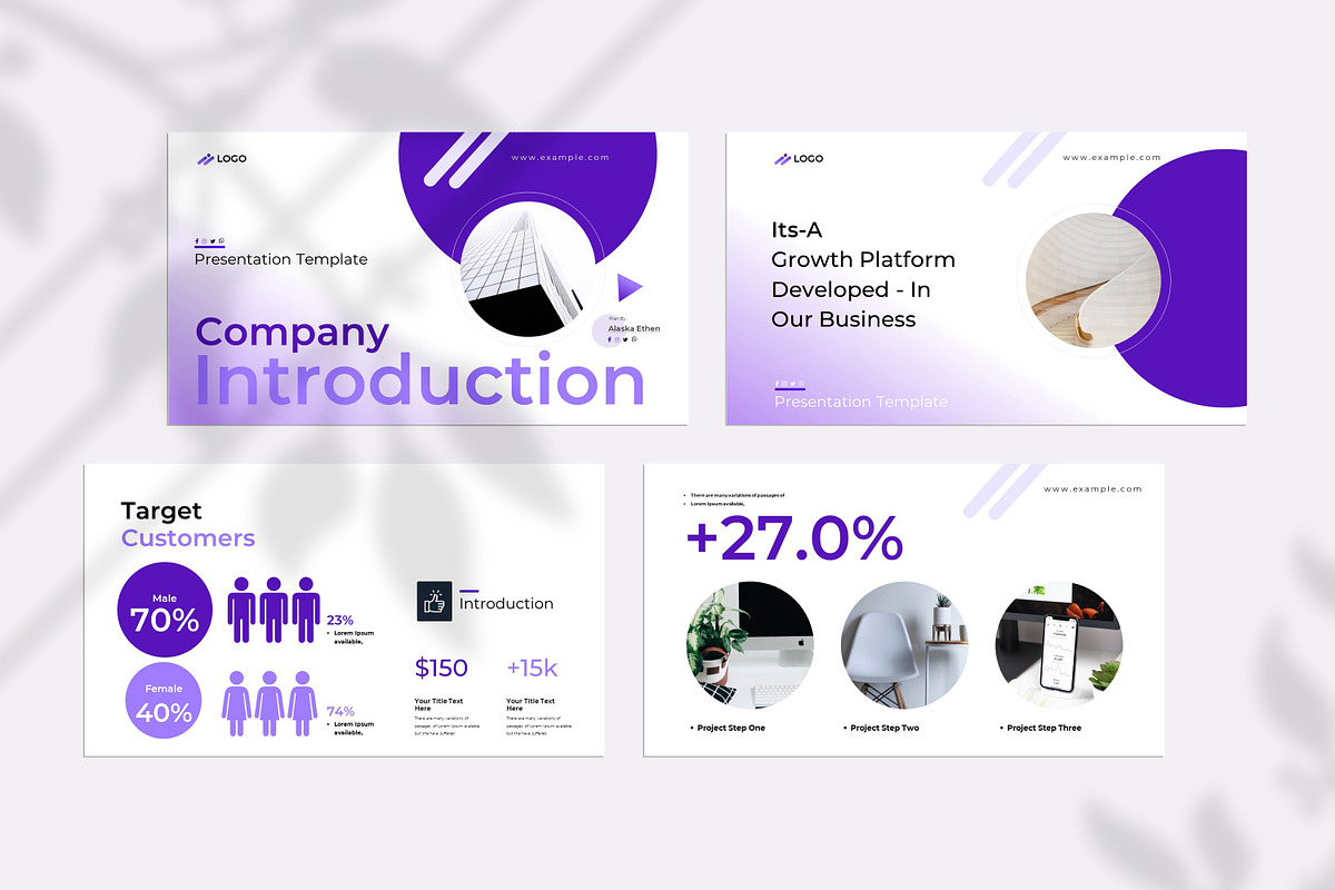 Company Introduction Presentation, a Presentation Template by Creative-Work (Photo 2 of 9)