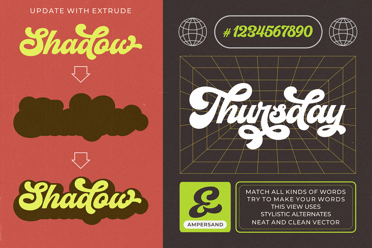 Vignettic Font preview 4