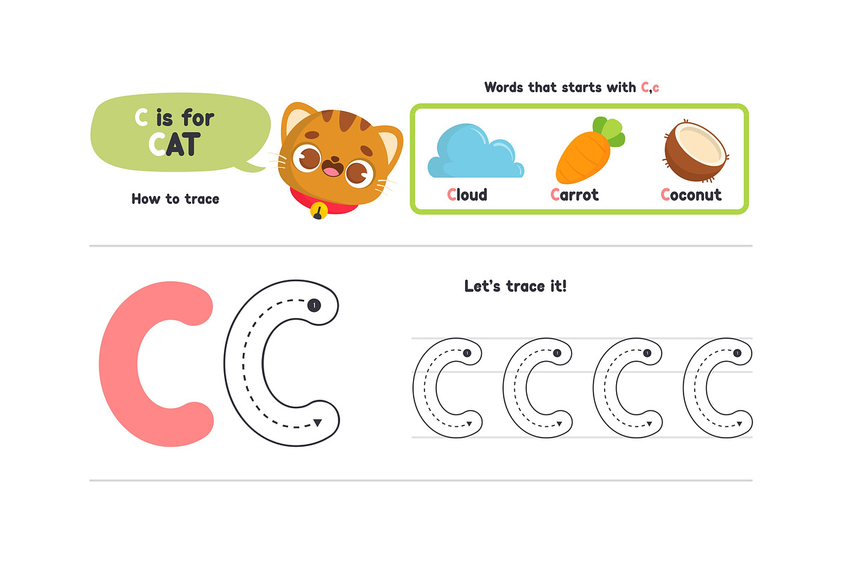 Kidos - Kids Bold & Tracing Letters, a Handwritten Font by Imoodev (Photo 2 of 7)