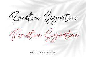 Romatine Signature