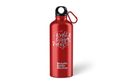 Metallic Bottle Mockup, a Product Mockup by AlkStudio (Thumbnail 4 of 10)