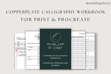 Copperplate Calligraphy Worksheets