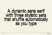 Offset TM – Distressed Dynamic Font, a Sans Serif Font by Type Mania (Thumbnail 2 of 11)